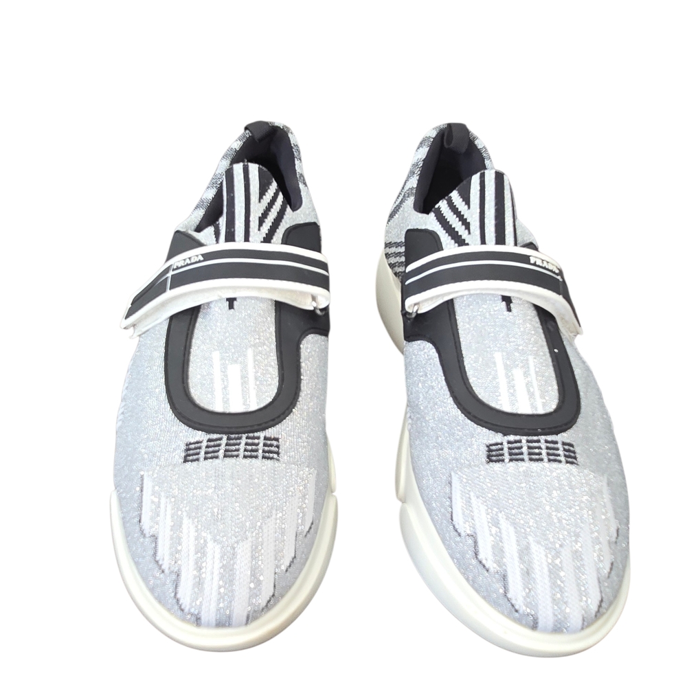 Prada Women's Sneakers in Black and White